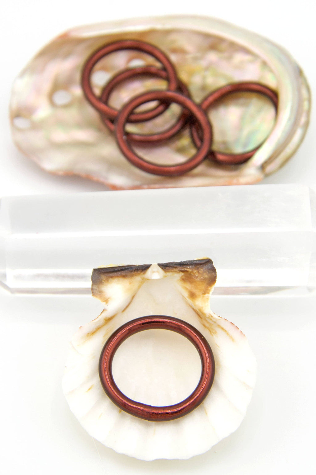 Light Gold Thai Buddhist Temple Rings