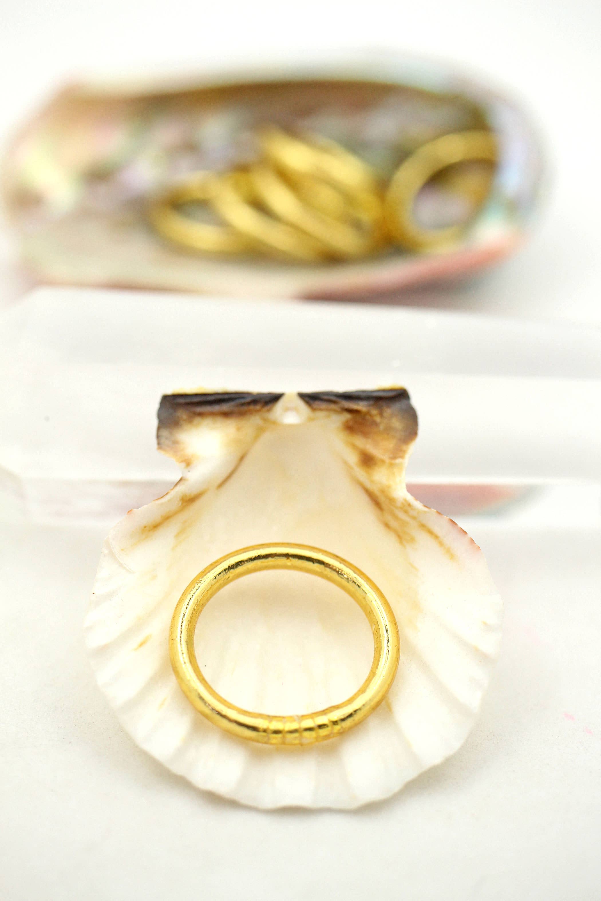 Silver Thai Buddhist Temple Rings