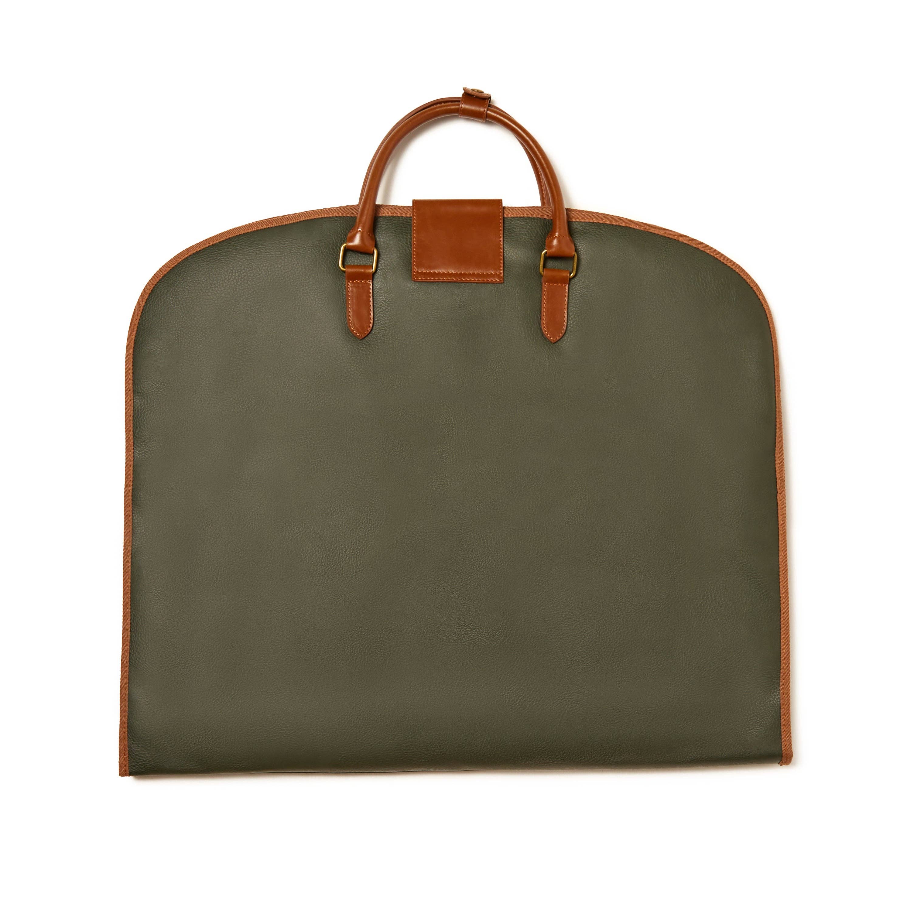 The Oxford Garment Bag: Chocolate Brown-3323