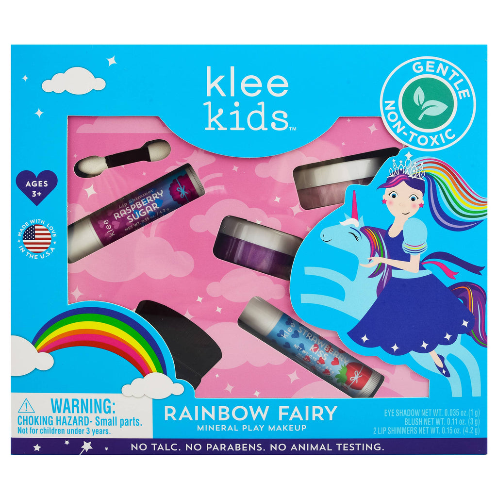 Rainbow Fairy - Klee Kids Natural Mineral Play Makeup Kit: Rainbow Fairy