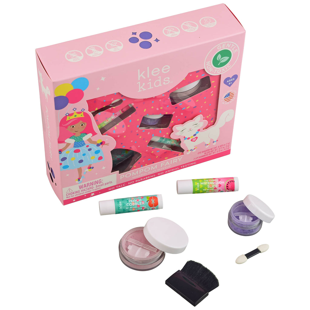Pom Pom Fairy - Klee Kids Natural Mineral Play Makeup Kit: Pom Pom Fairy