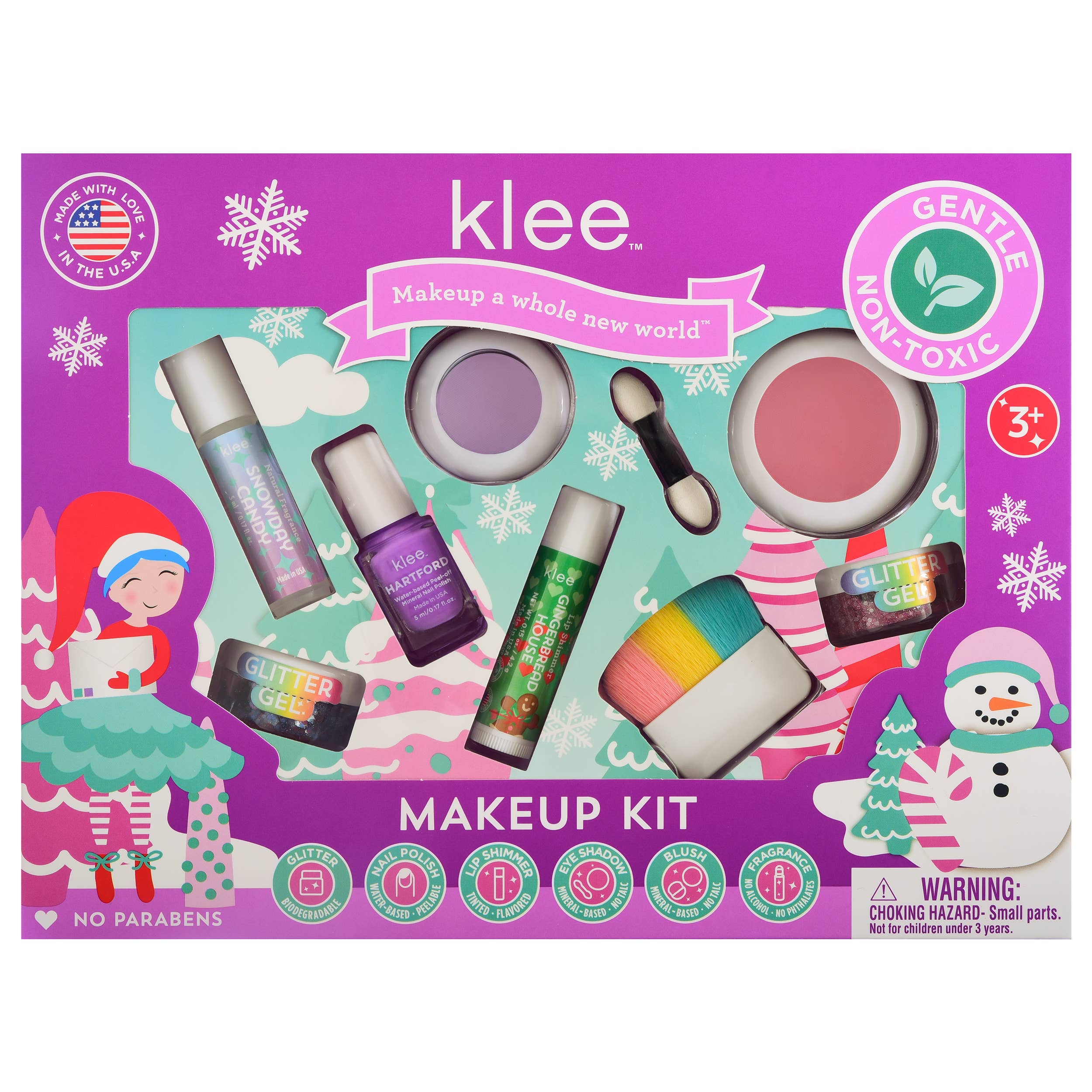 NEW!! Holiday Giggles - Holiday Deluxe Mineral Makeup Kit: Holiday Giggles