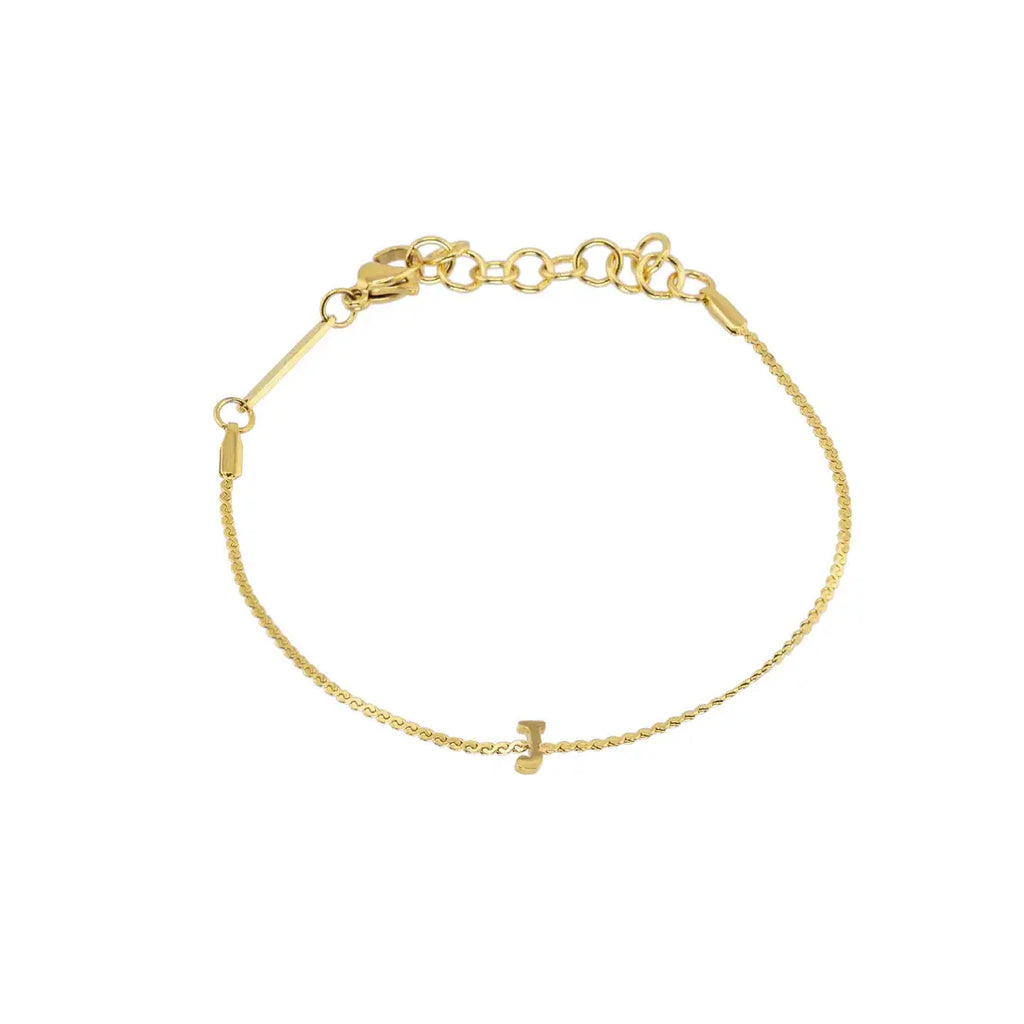 Waterproof Dainty Initial Bracelets
