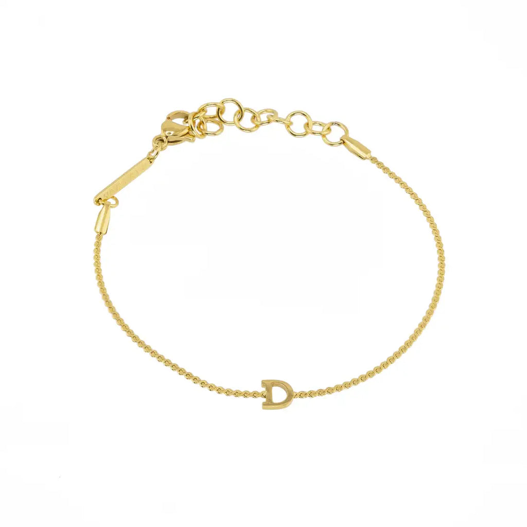 Waterproof Dainty Initial Bracelets