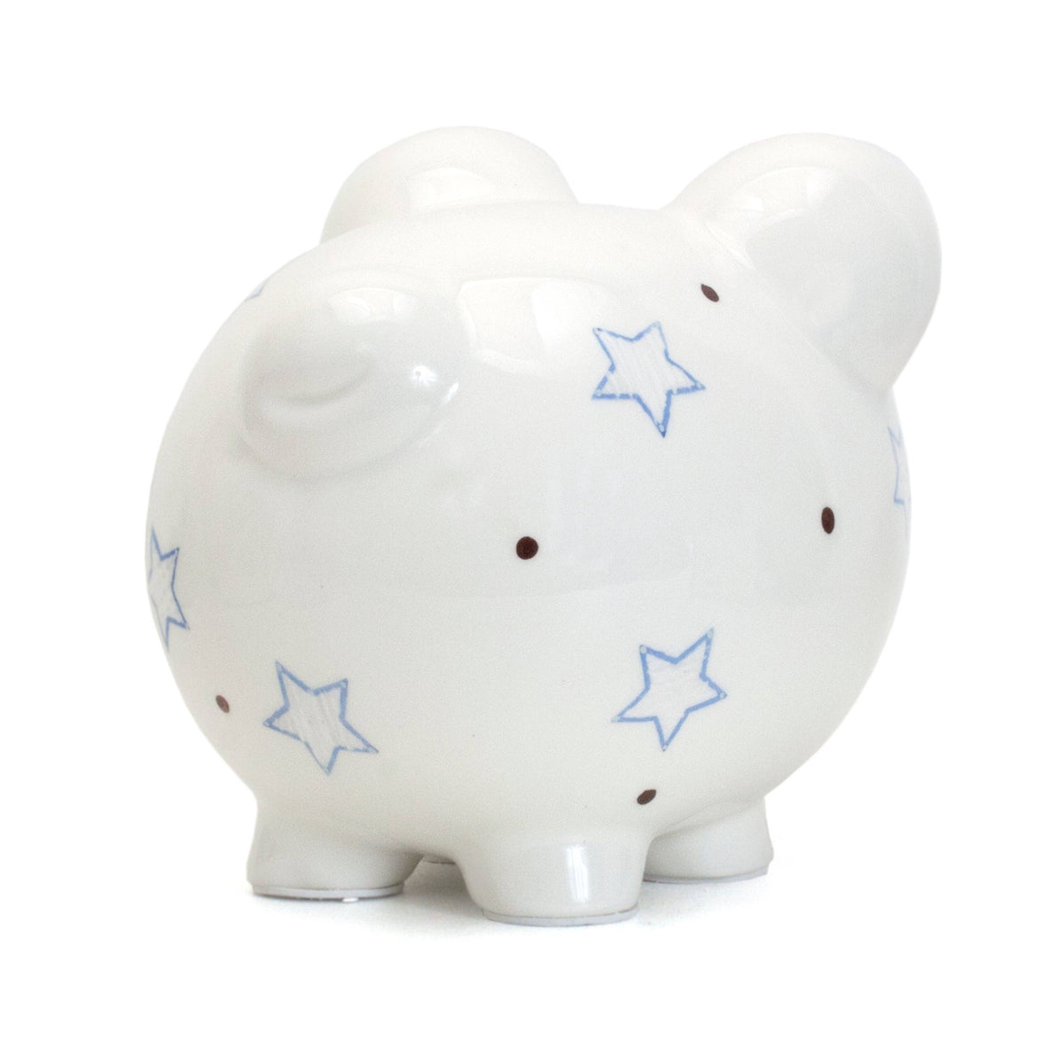 Blue Star Large Piggy Bank