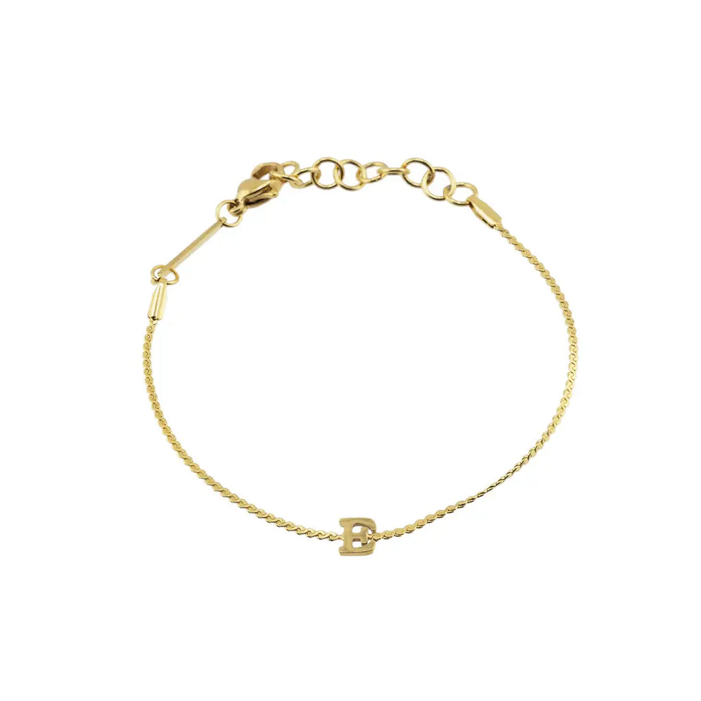 Waterproof Dainty Initial Bracelets