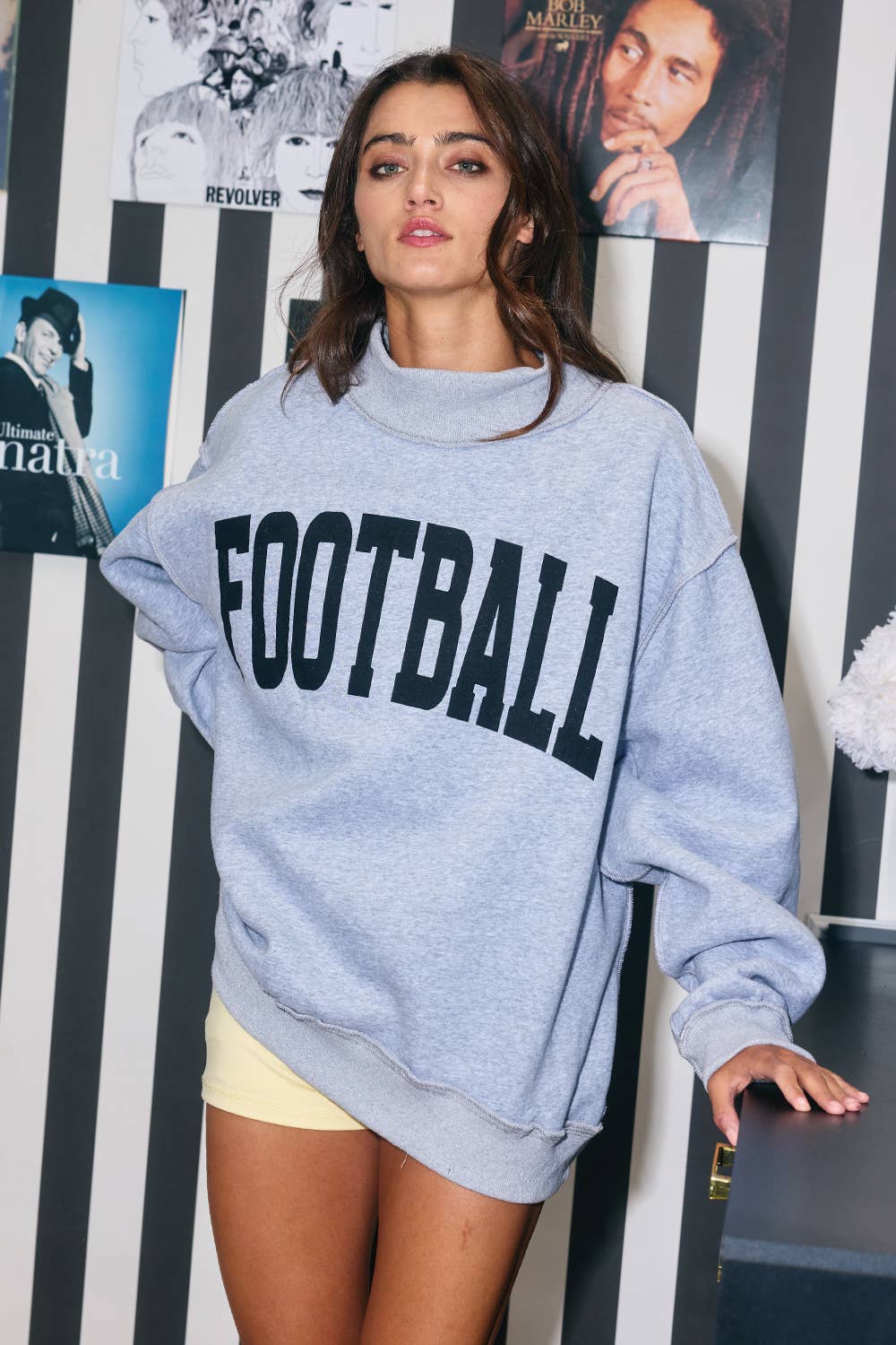 FOOTBALL | 'FOOTBALL & GAMEDAY' Reversible Sweatshirt