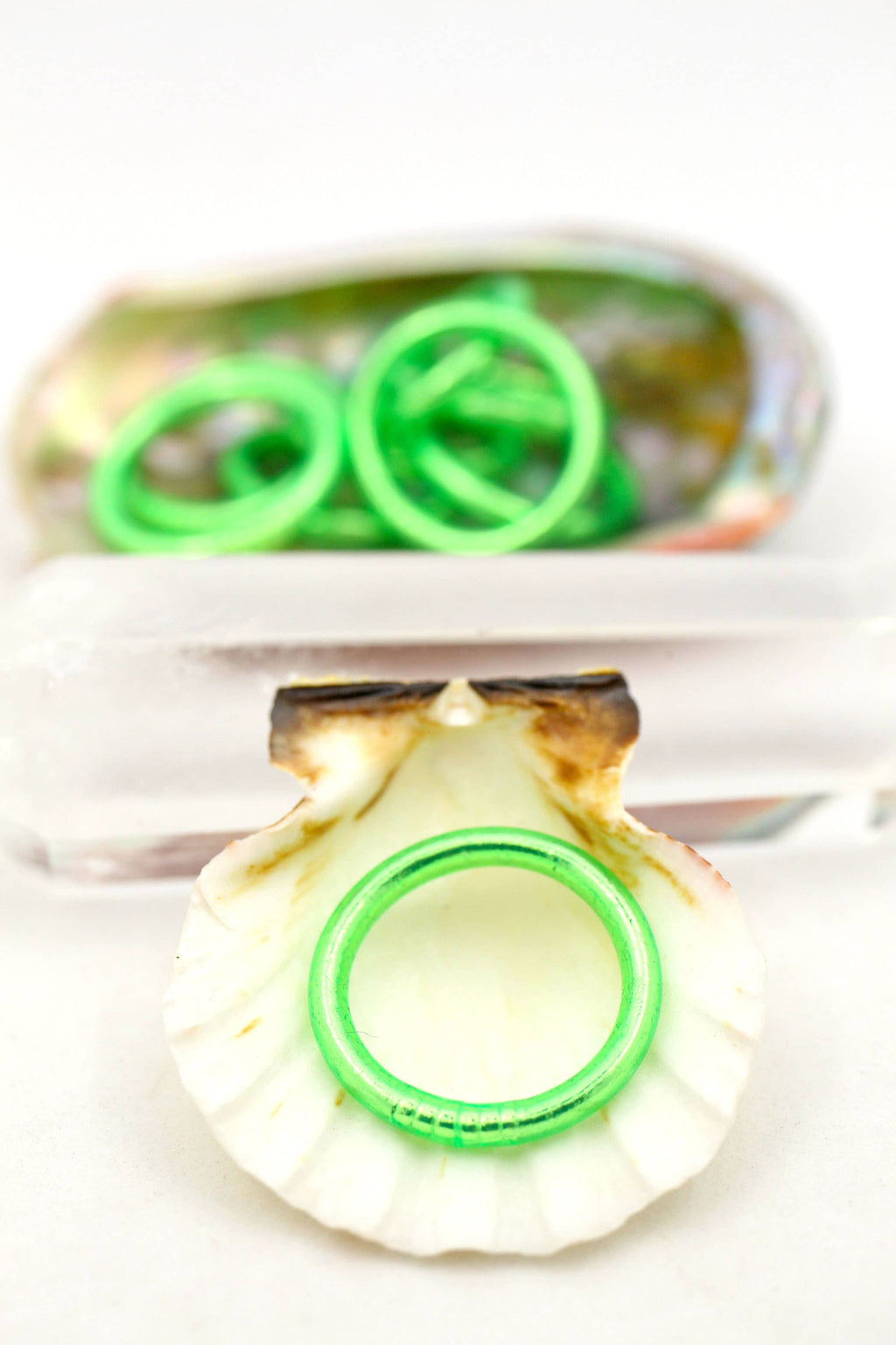 Light Gold Thai Buddhist Temple Rings