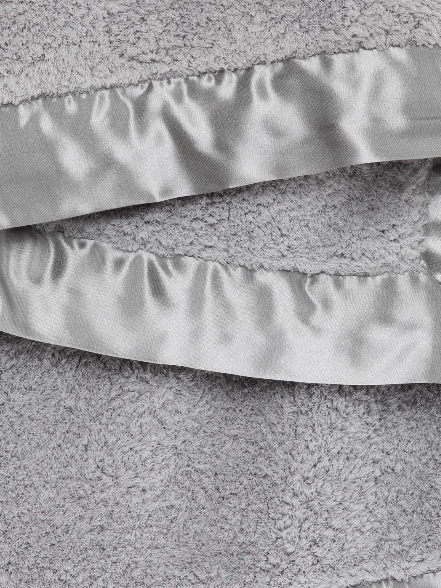 Chenille Baby Blanket: Unboxed / Cornflower