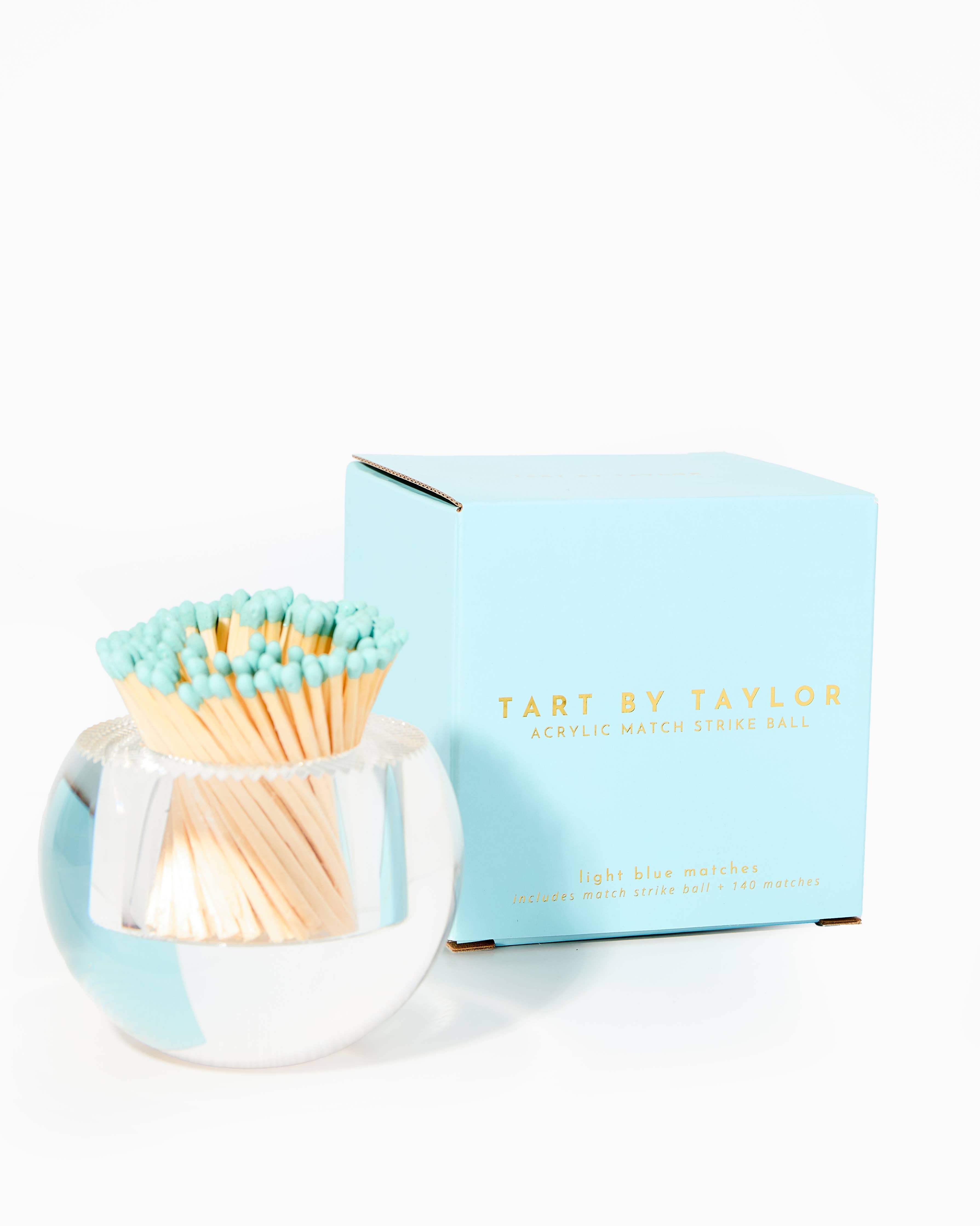 Tart by Taylor Match Striker - Light Blue Matches