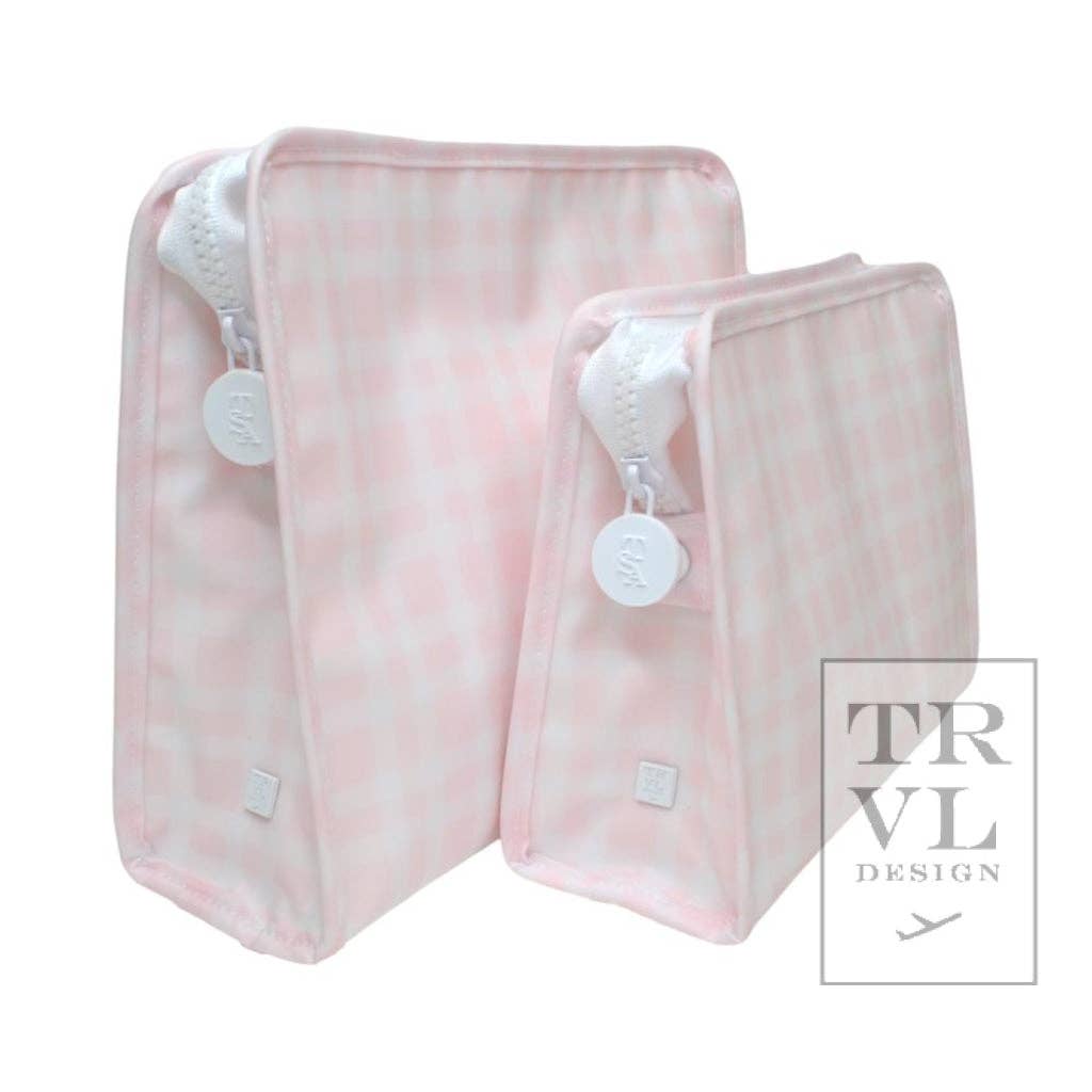 Pimlico Plaid Pink Roadie- Large