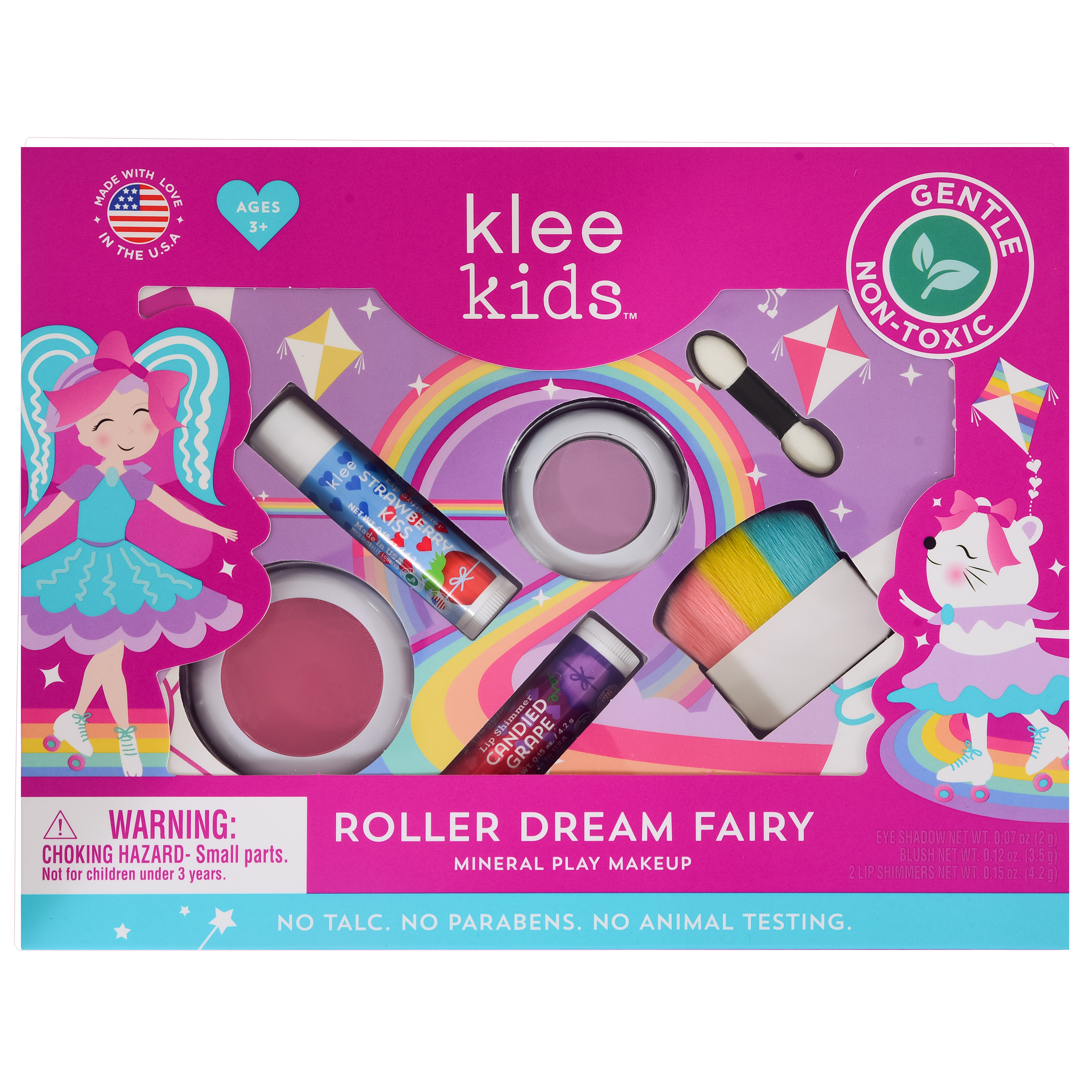 NEW! Shooting Star Fairy - Klee Kids Play Makeup 4-PC Kit: Roller Dream Fairy