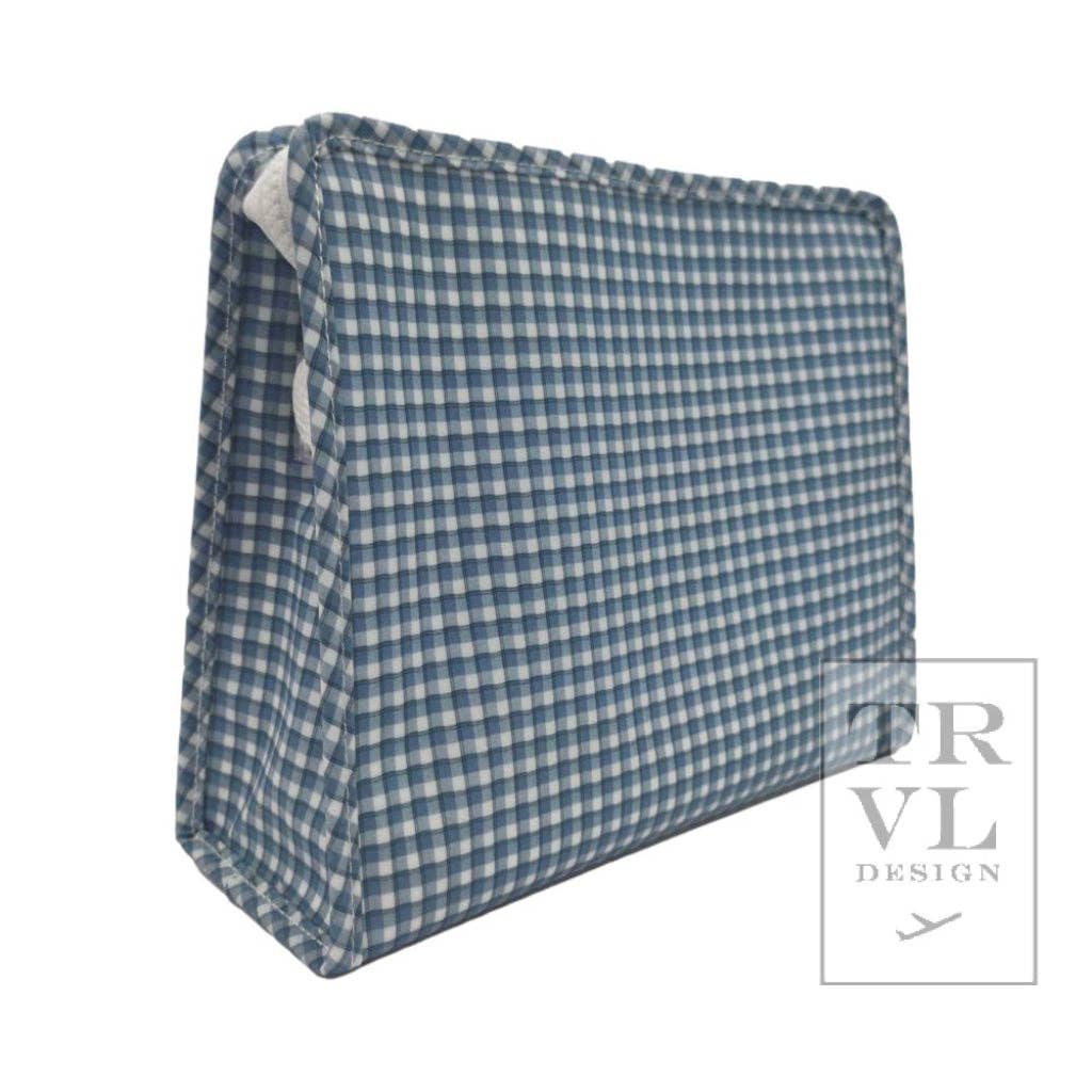 Rodeo Check Indigo Roadie- Large