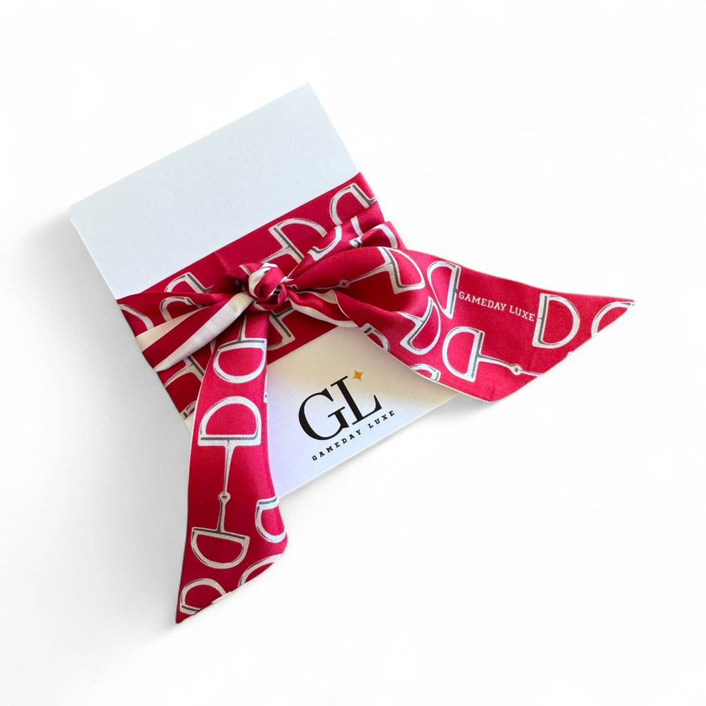 The Gameday Signature Scarf - Crimson And White