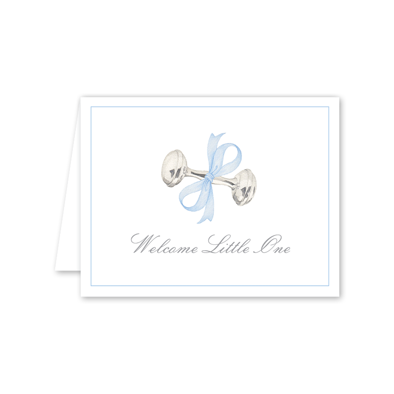 Rattle and Bow Blue: Single Card