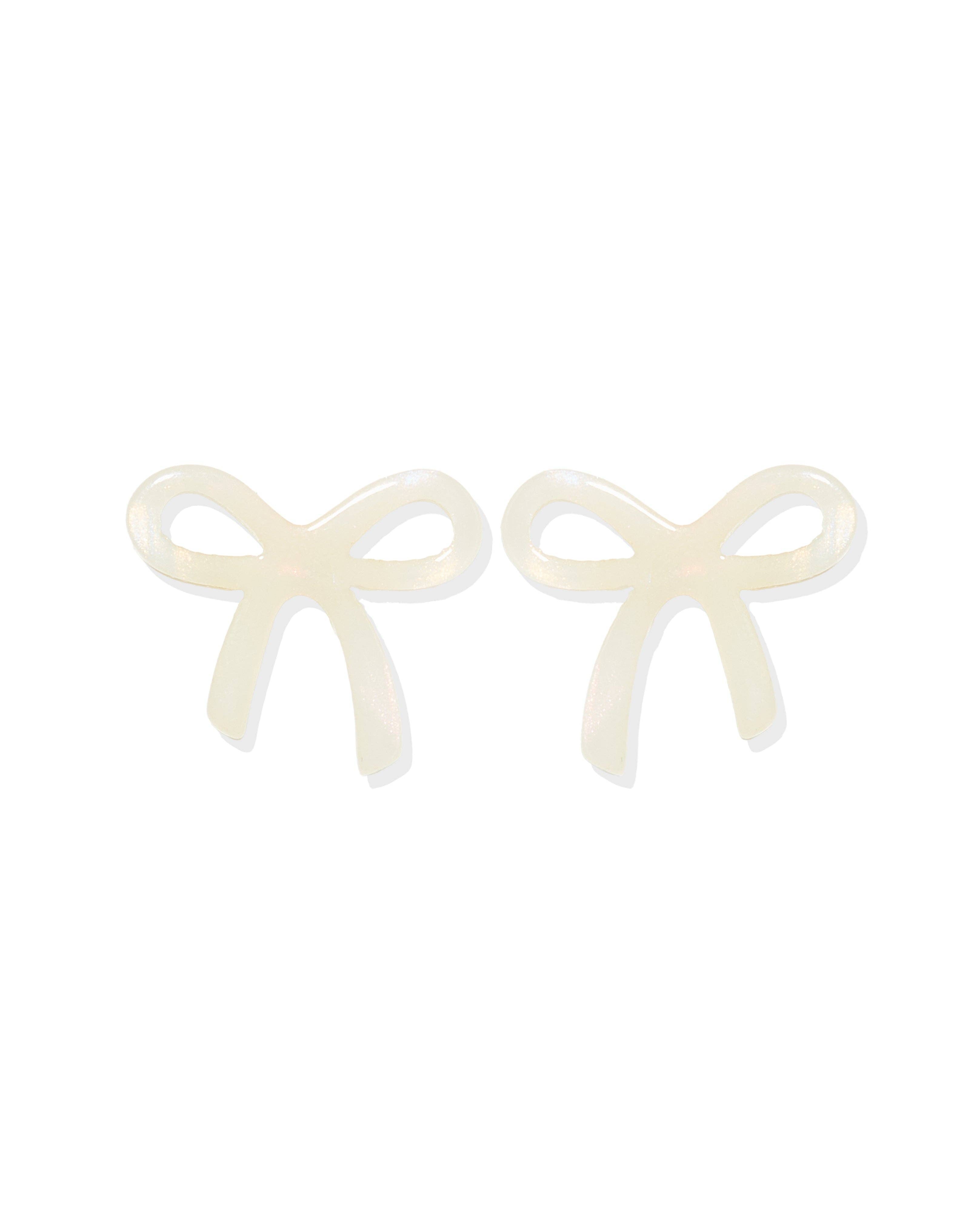 Kylie Bow Iridescent Earring