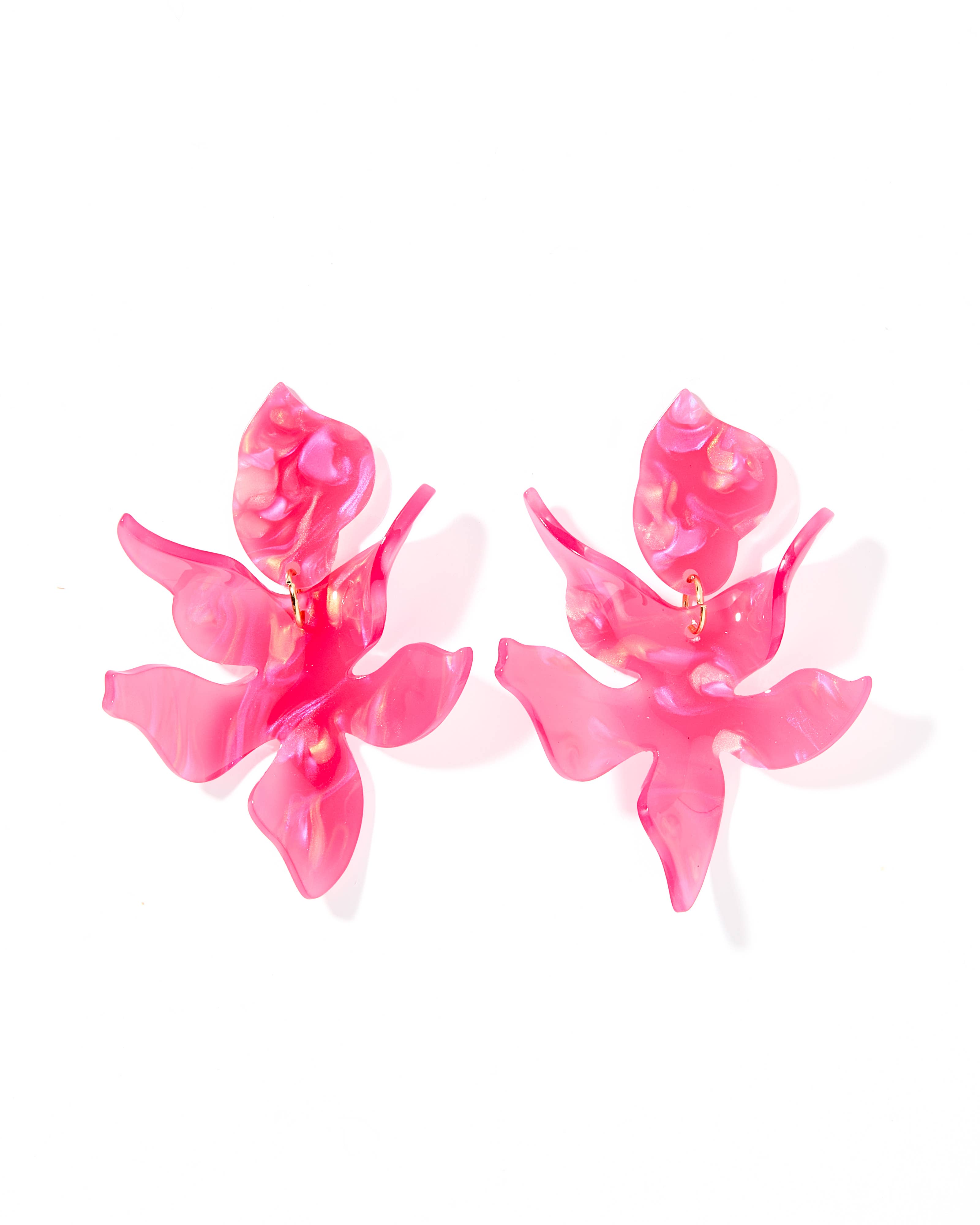 Flora Azalea Pink Earring