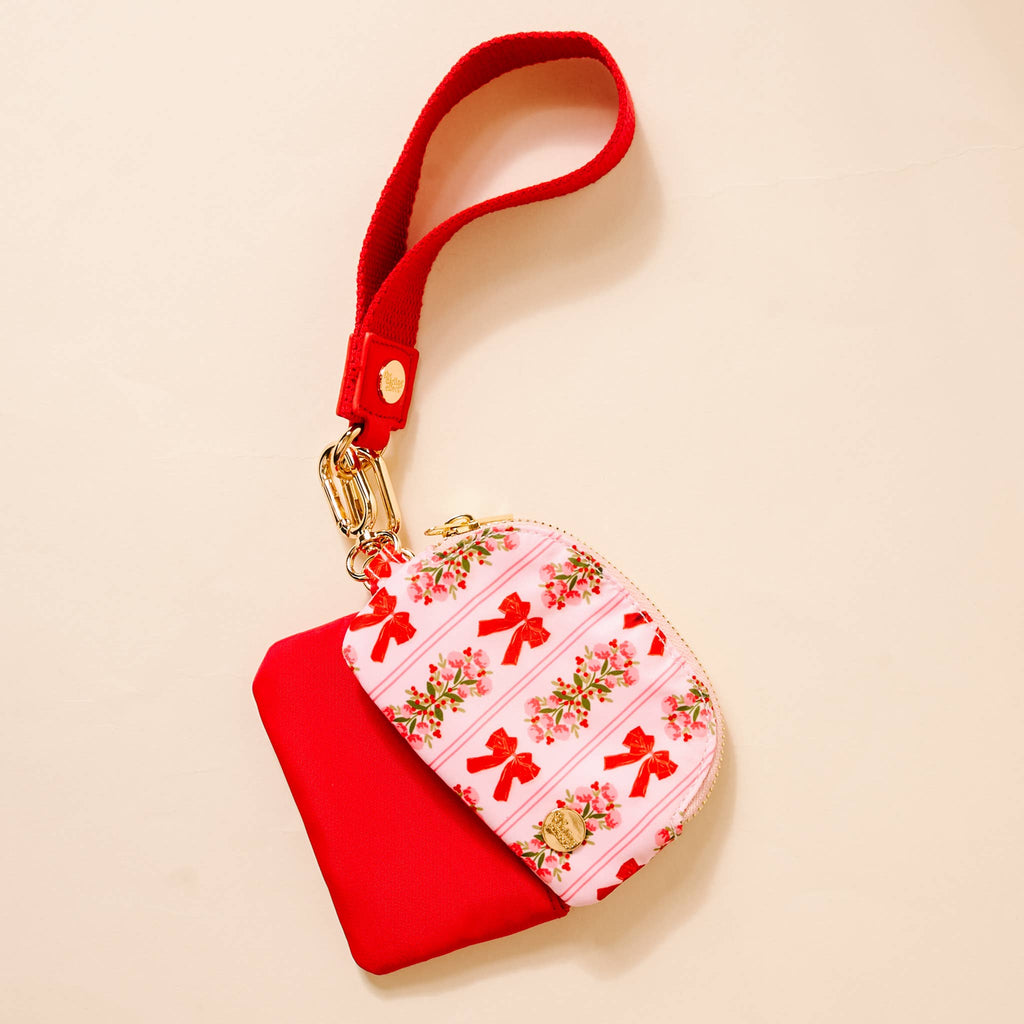 Dynamic Duo Pouch Wristlet-Oh So Merry