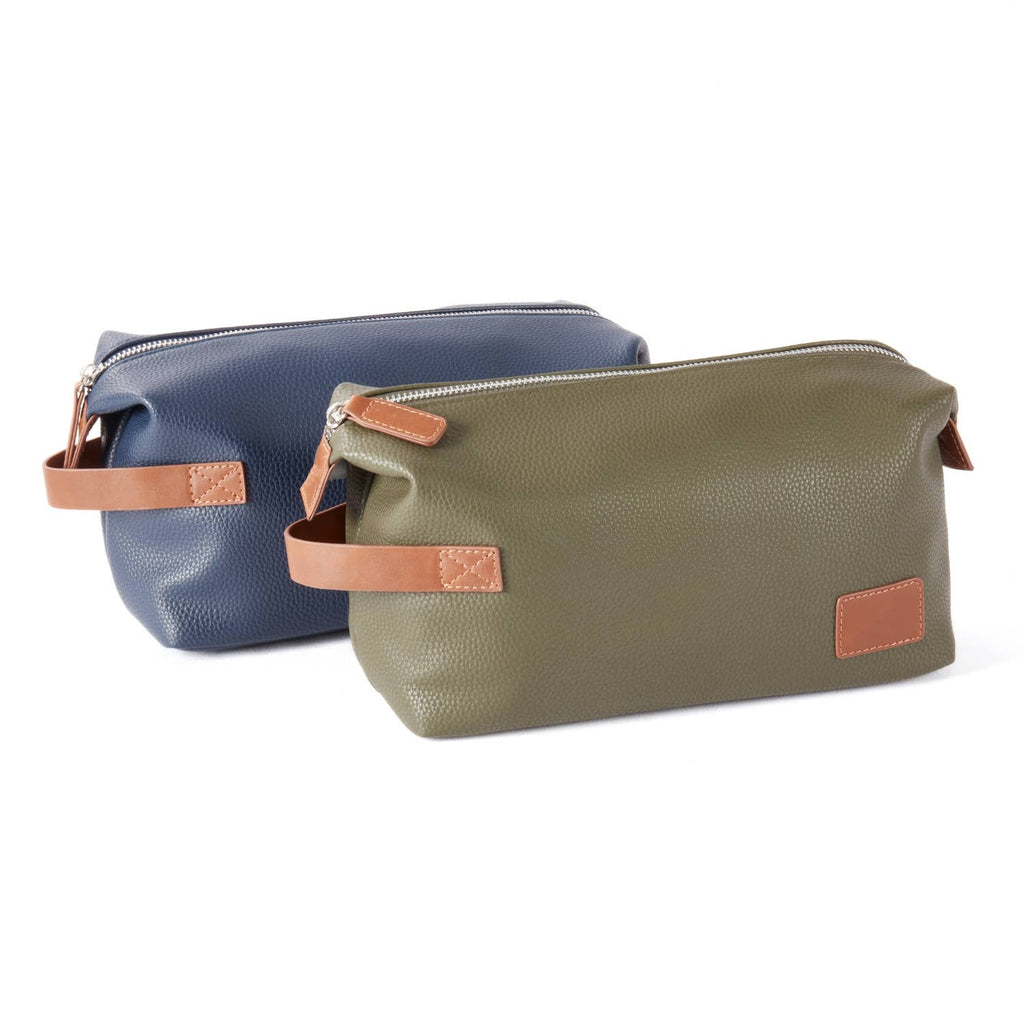 Vienna Toiletry Bag: Green