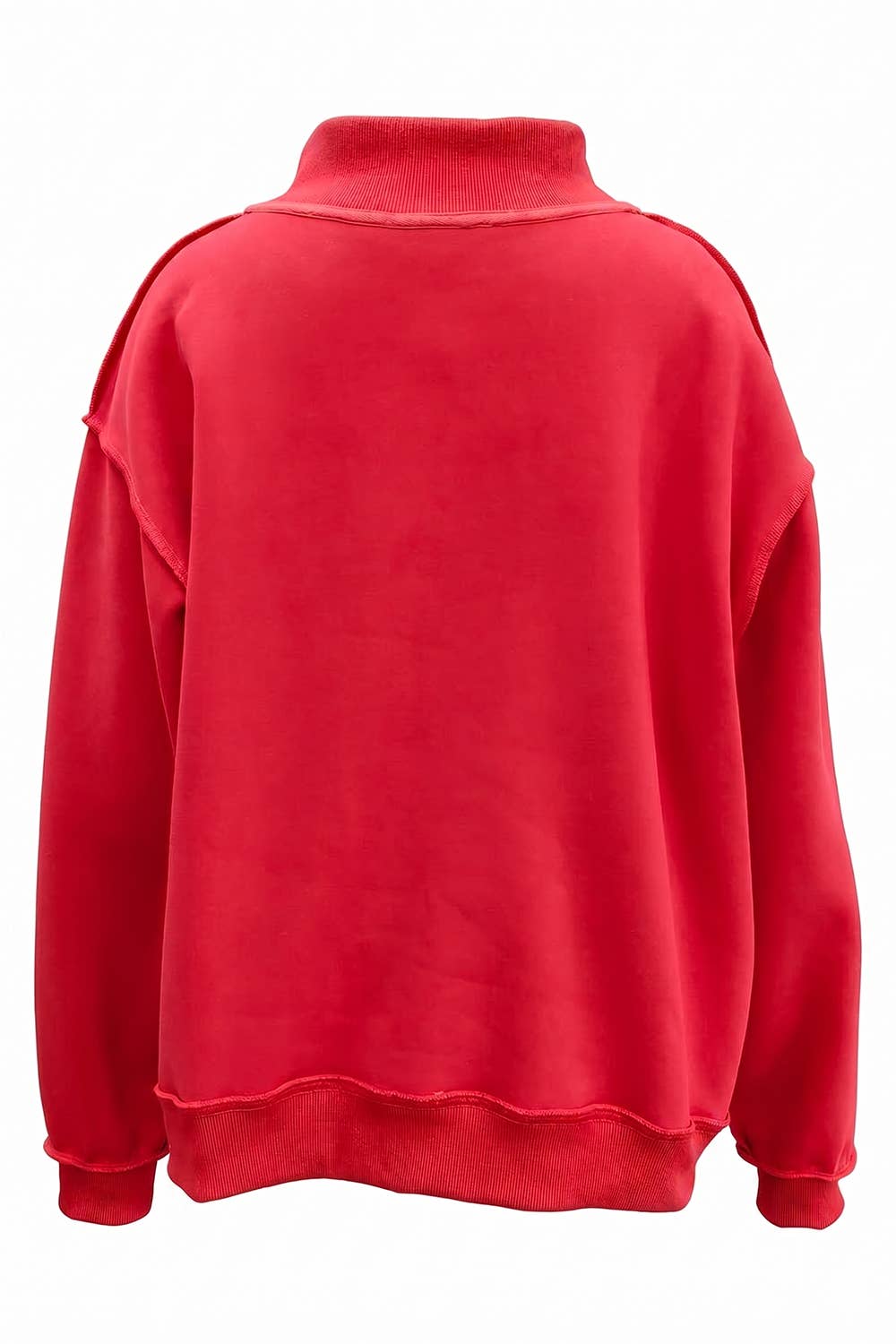 OKLAHOMA | 'OKLAHOMA' Embroidery Mockneck Sweatshirt