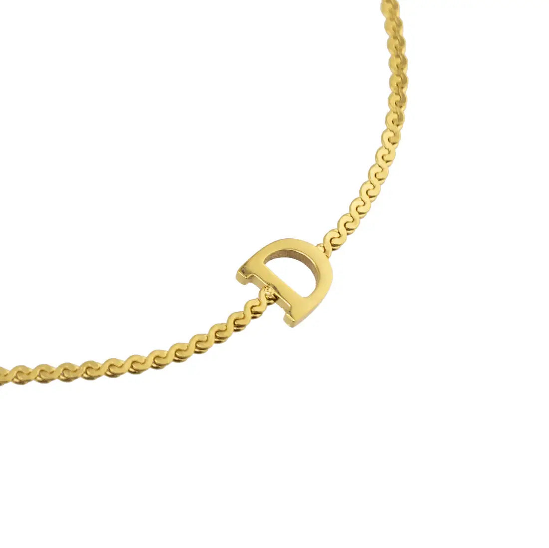 Waterproof Dainty Initial Bracelets