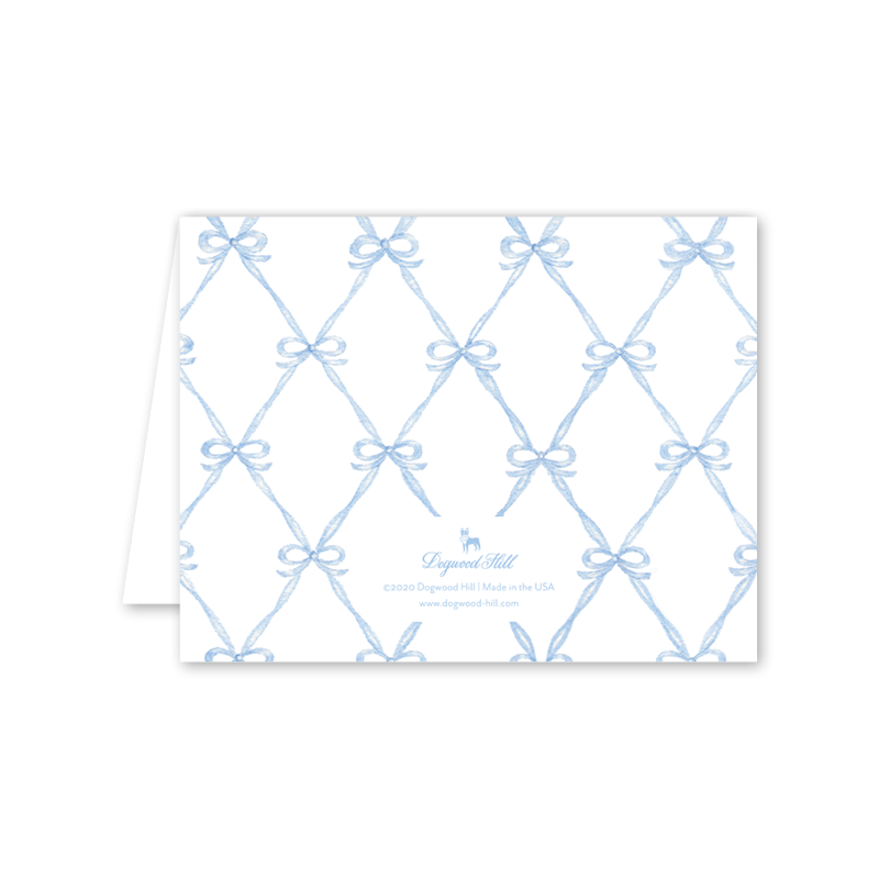 Rattle and Bow Blue: Single Card