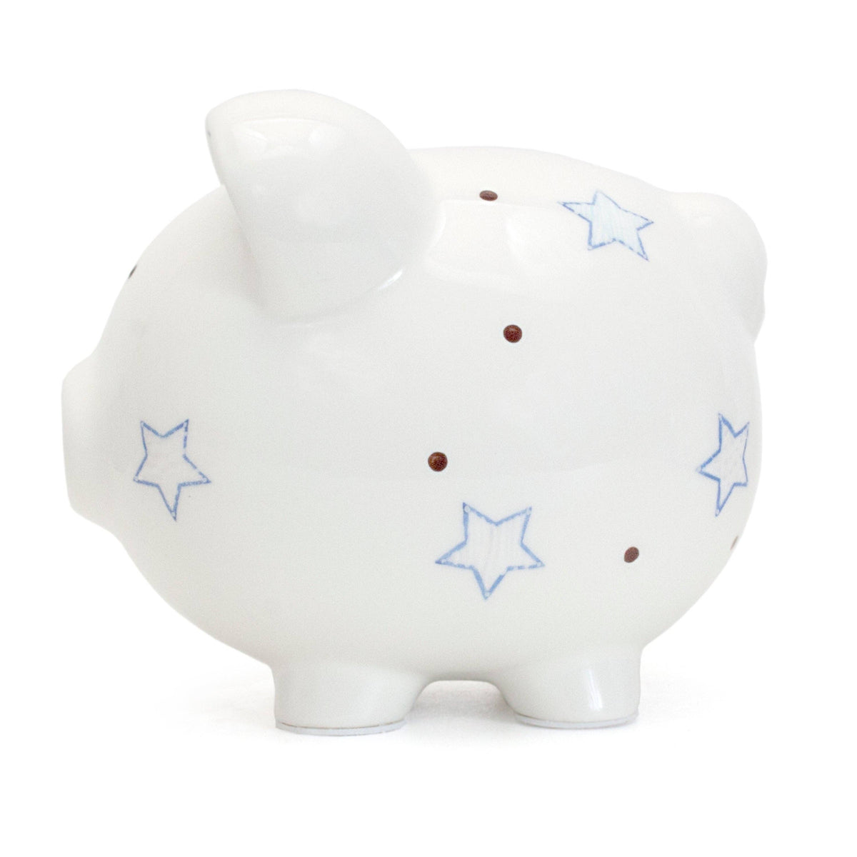 Blue Star Large Piggy Bank