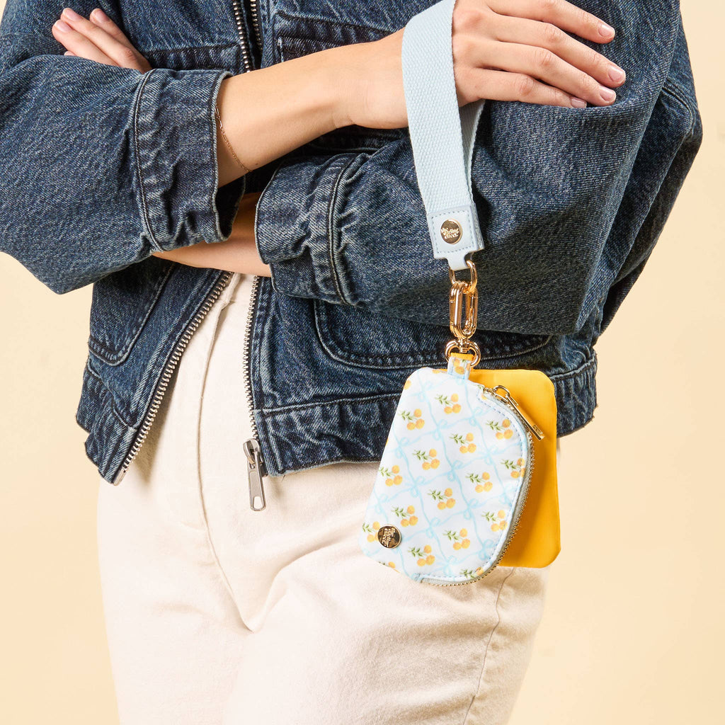 Dynamic Duo Pouch Wristlet-Marigold Lane Blue