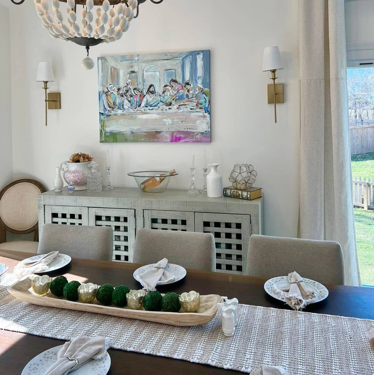 "The Legacy Meal II" : 36X24 canvas print