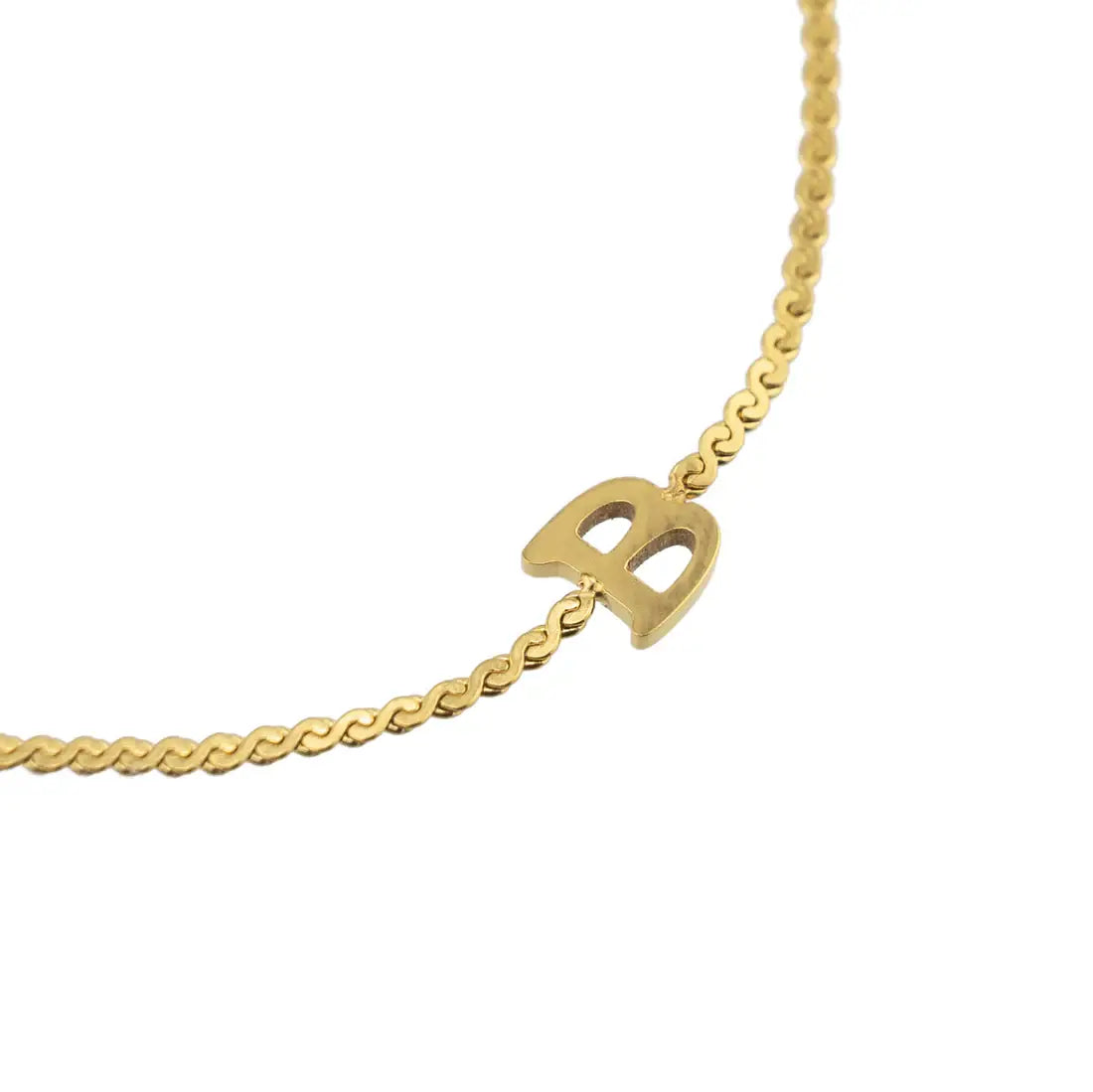 Waterproof Dainty Initial Bracelets