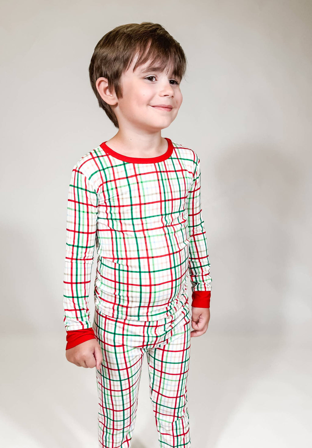 Festive Plaid - 2Pc PJ Set