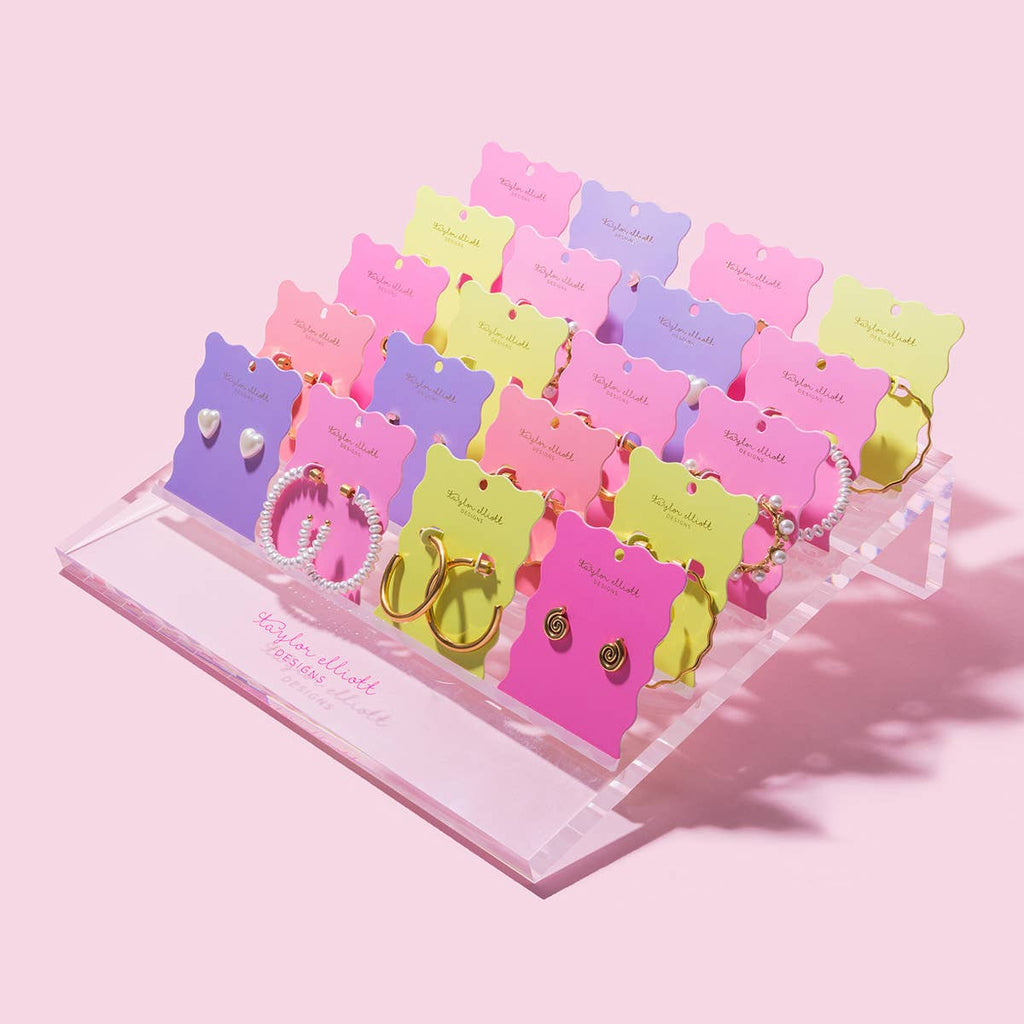 Madeline Huggie Earrings | Gold-Plated + Pearl Hoops