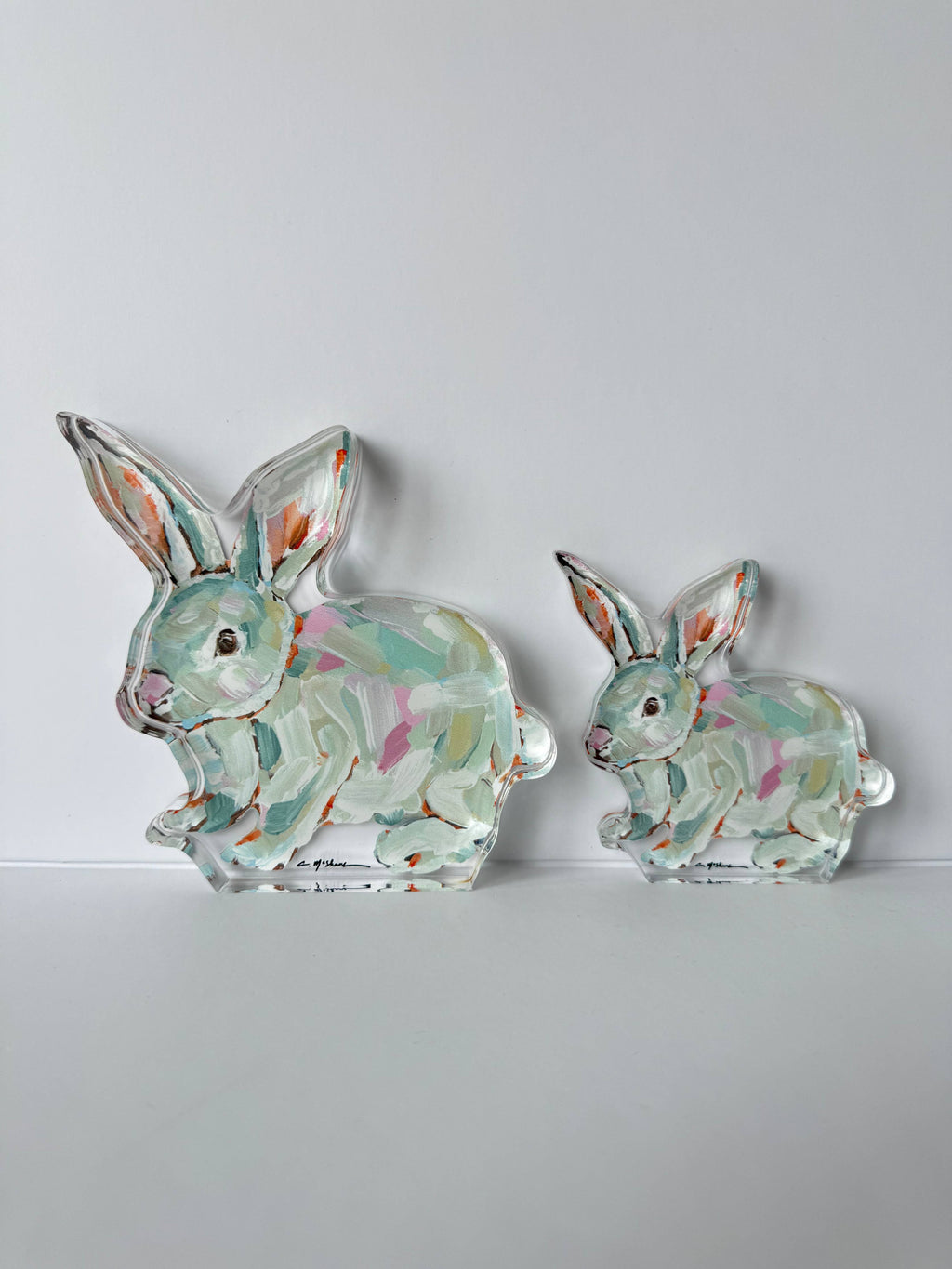 Bunny Hunny Acrylic Shelfie