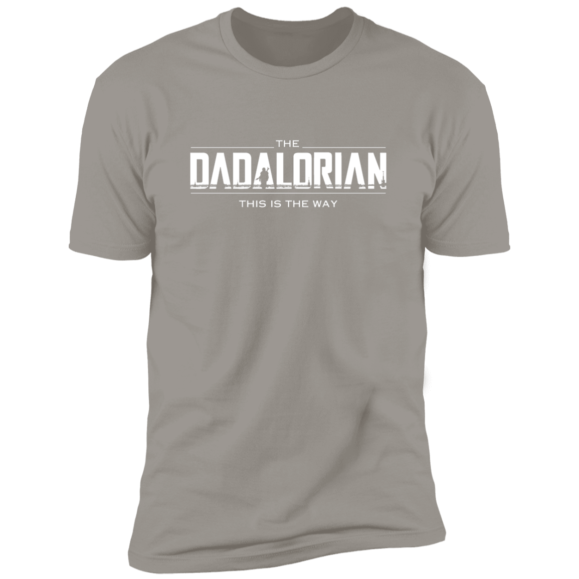 The Dadalorian Premium Short Sleeve Tee (white print)