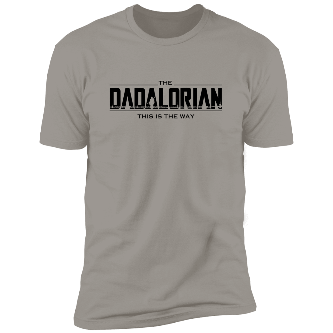 The Dadalorian Premium Short Sleeve Tee (black print)