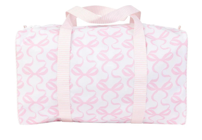 Preppy Bows Duffle Bag : Apple of My Isla