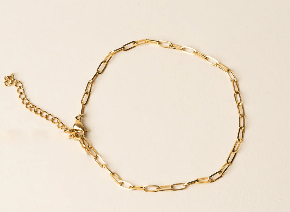 Mia Paper Clip Bracelet