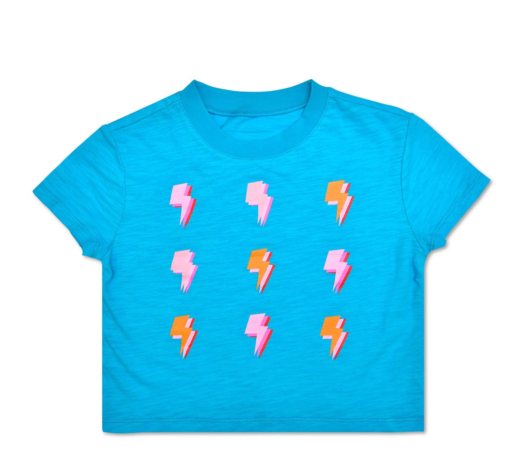 Lightning Boxy Iscream Tee