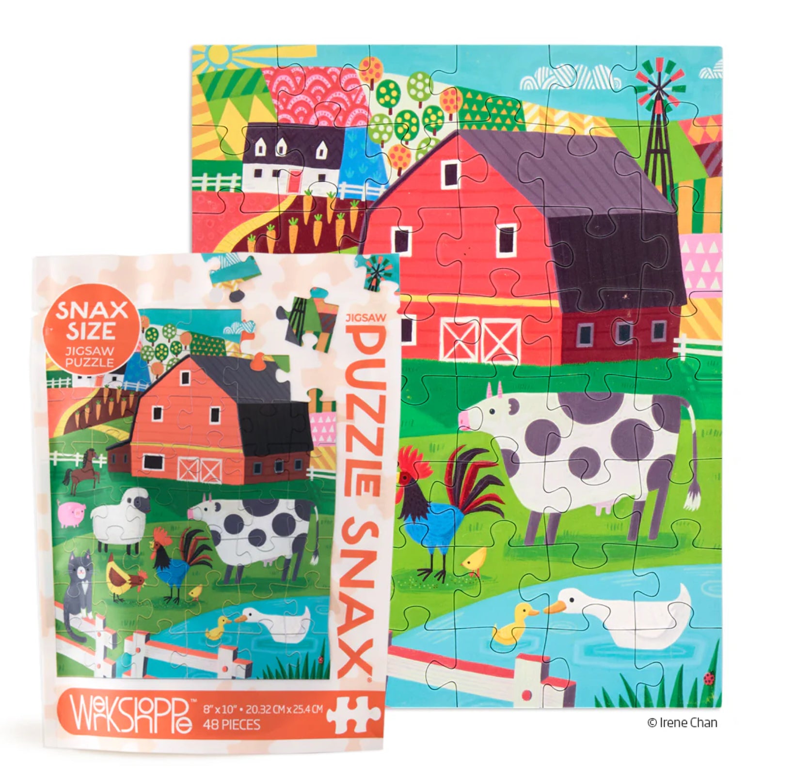 Farm Friends 48 Piece Puzzle Snax