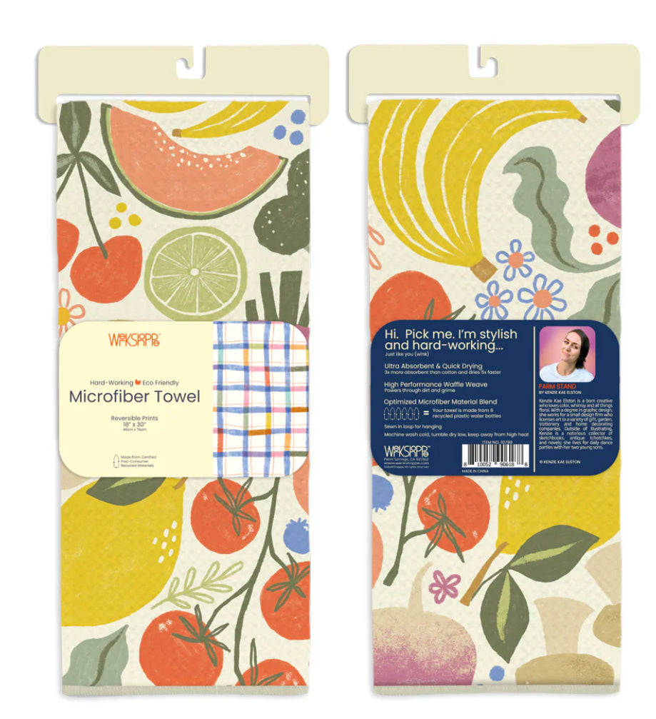 Farm Stand Microfiber Towel