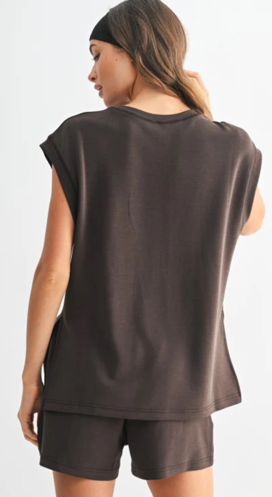 Mono B Laguna Scuba Top & Short Set