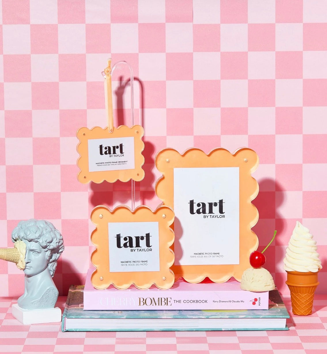 Orange Sherbet Acrylic Picture Frame