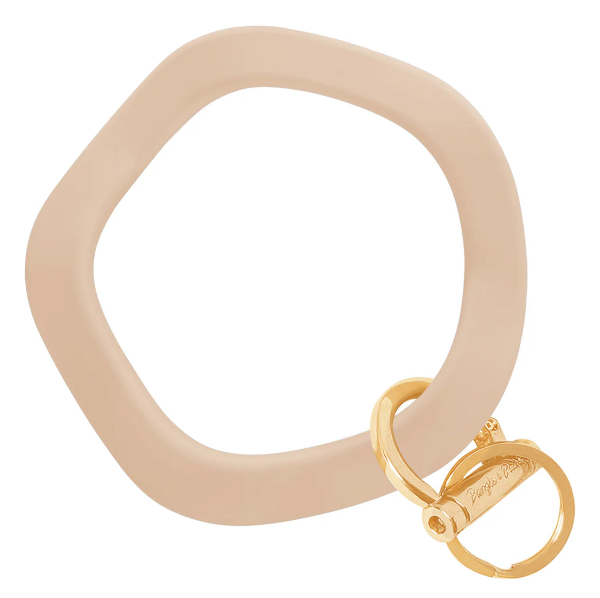 Babe and Bangle Wavy Key Ring