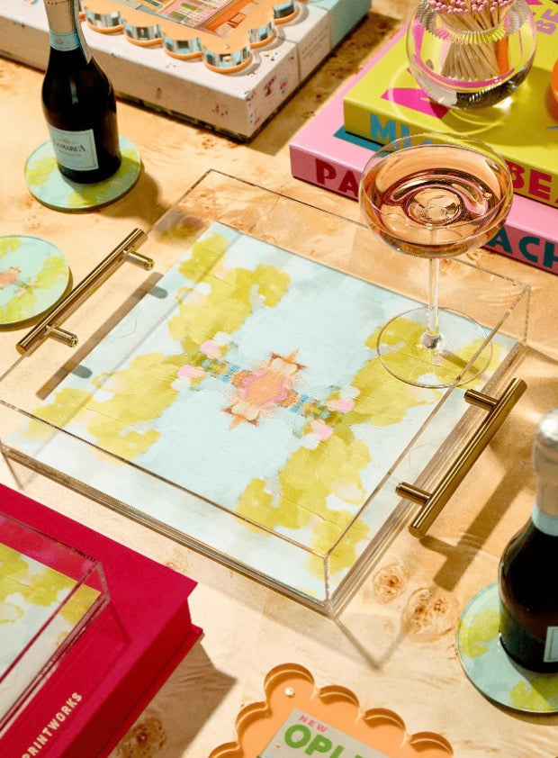 Daylight’s Kiss (Laura Park Designs) Acrylic Large Tray