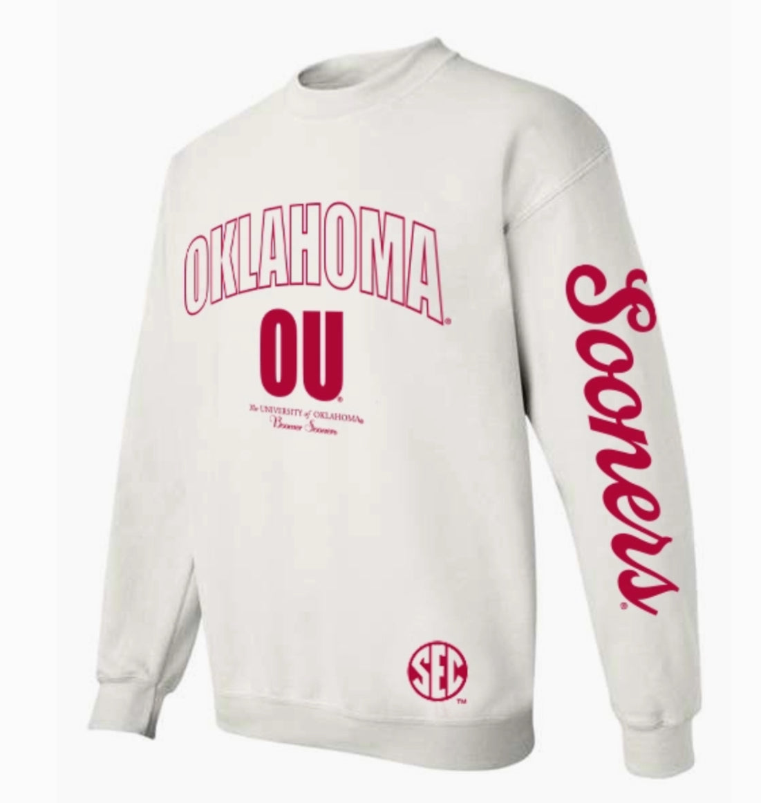 OU SEC Sporty Sweatshirt