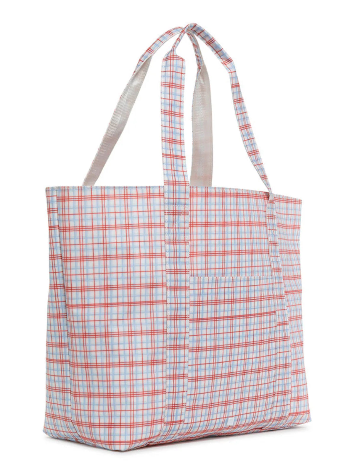 Classic Red Plaid Jumbo XL Tote by TRVL Design