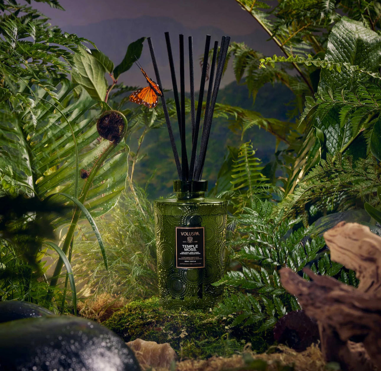Temple Moss Voluspa Reed Diffuser