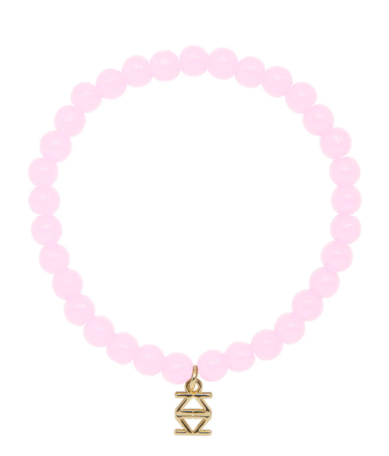 Glass Bead Small Stretch Bracelet
