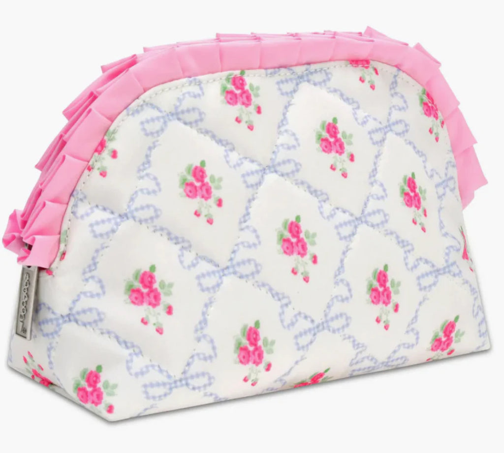 Ditsy Floral Oval Cosmetic Bag