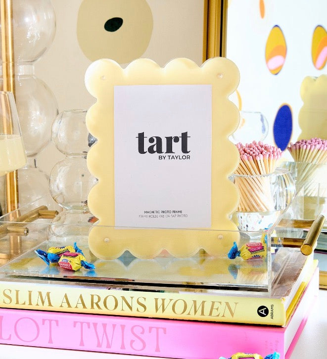 Butter Yellow Acrylic Picture Frame